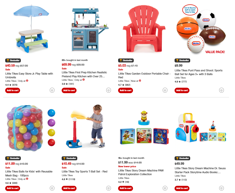 Little Tikes Toys Sale: 40% Off at Target Deal