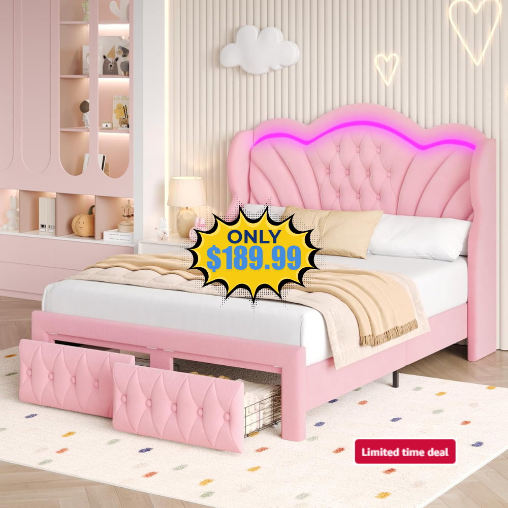Keyluv Queen Bed Frame Deal: 42% Off