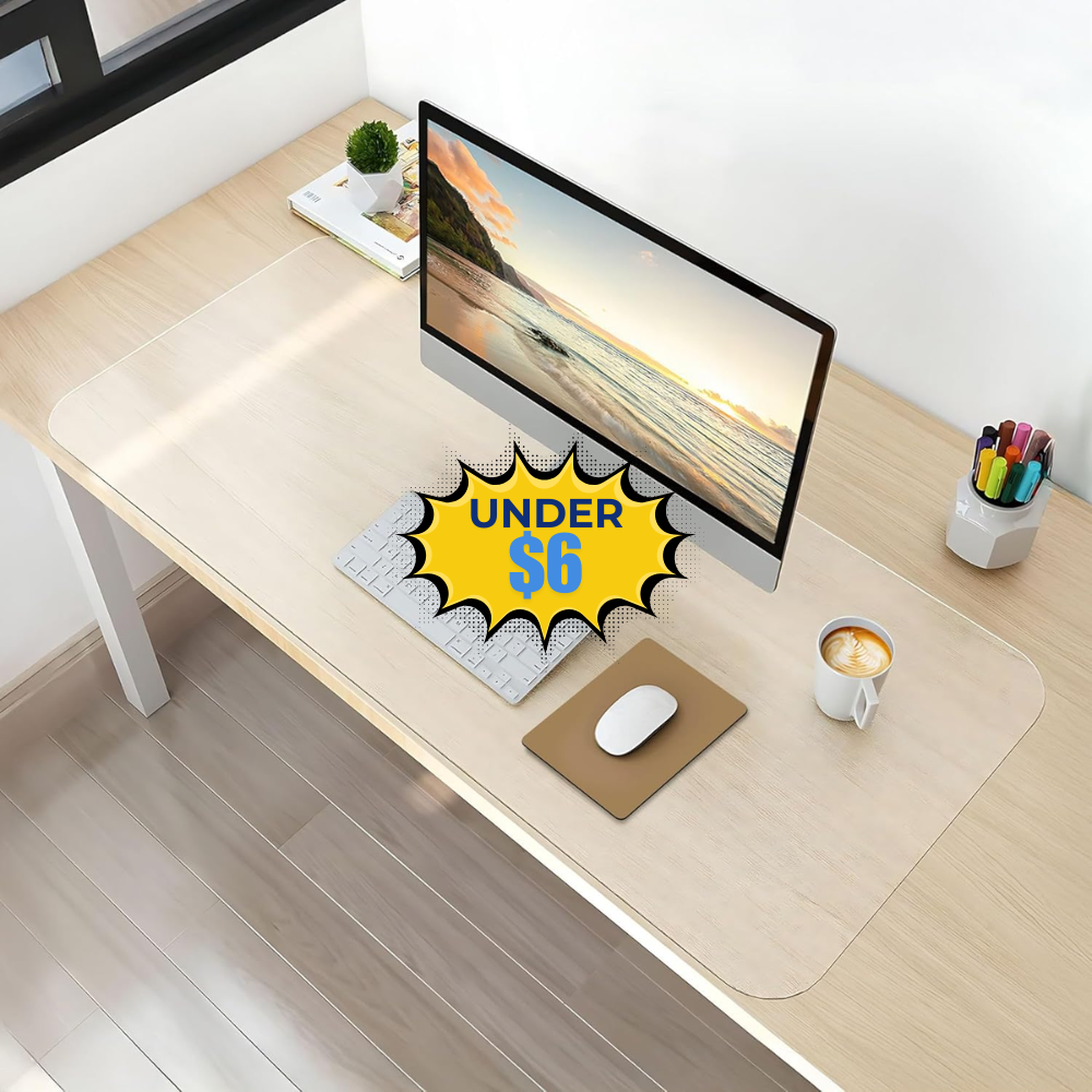 NATRKE Clear Desk Mat Pad Deal: Save with Promo Code