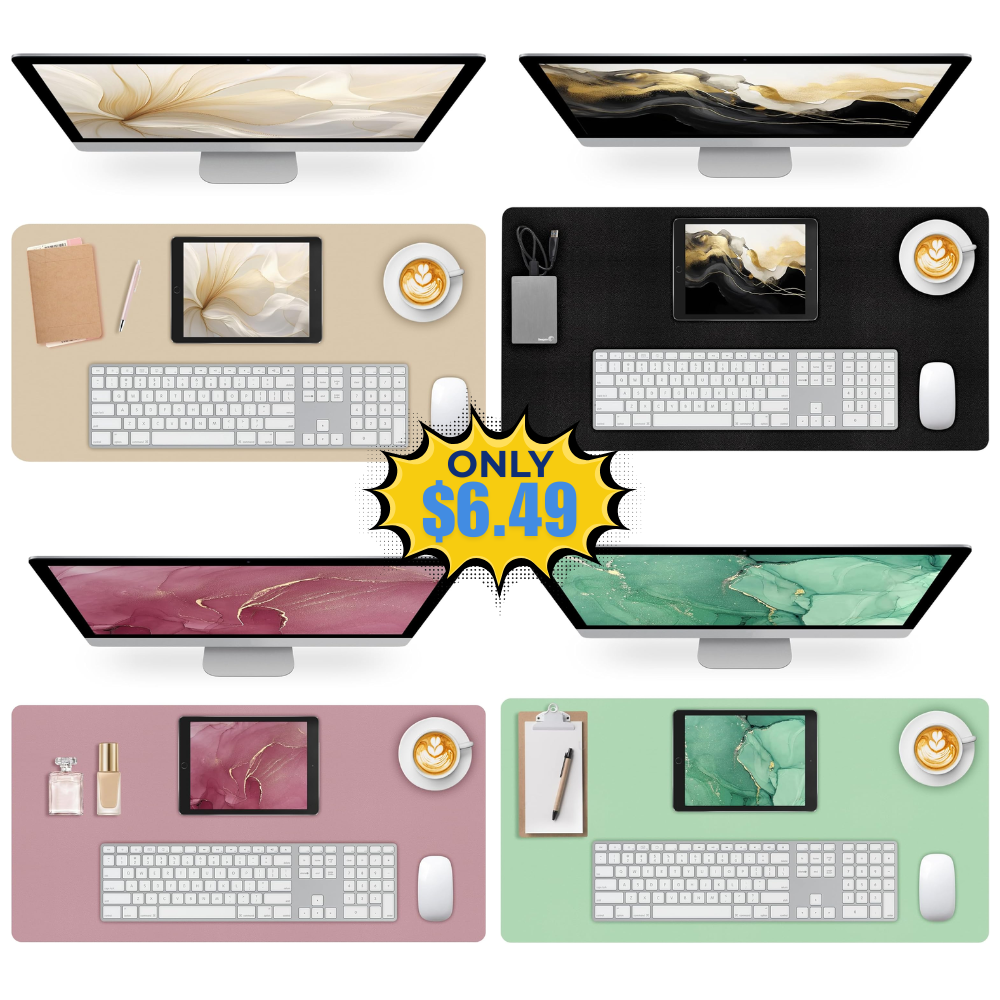 Non-Slip Desk Pad Mat Deal: Save with Promo Code