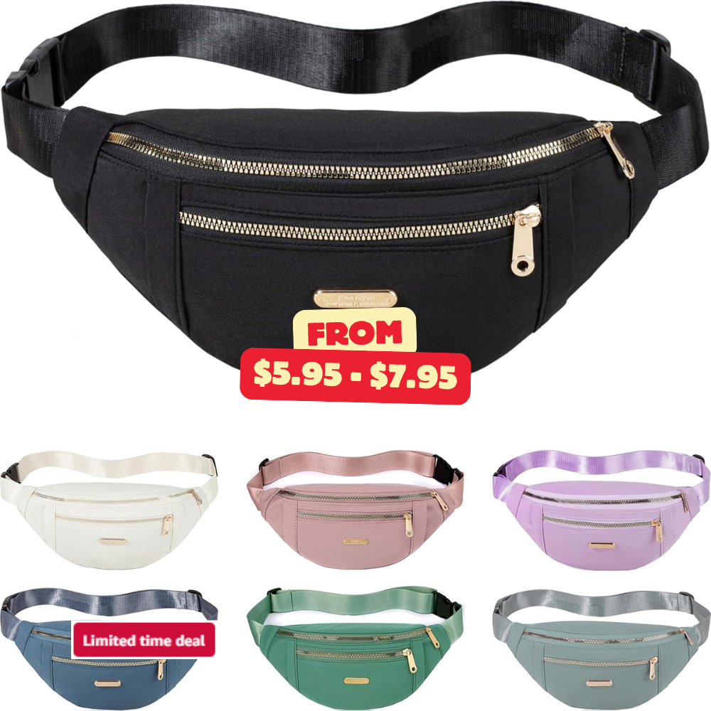 Fanny Pack Waist Pack for Women Sale: 54% Off