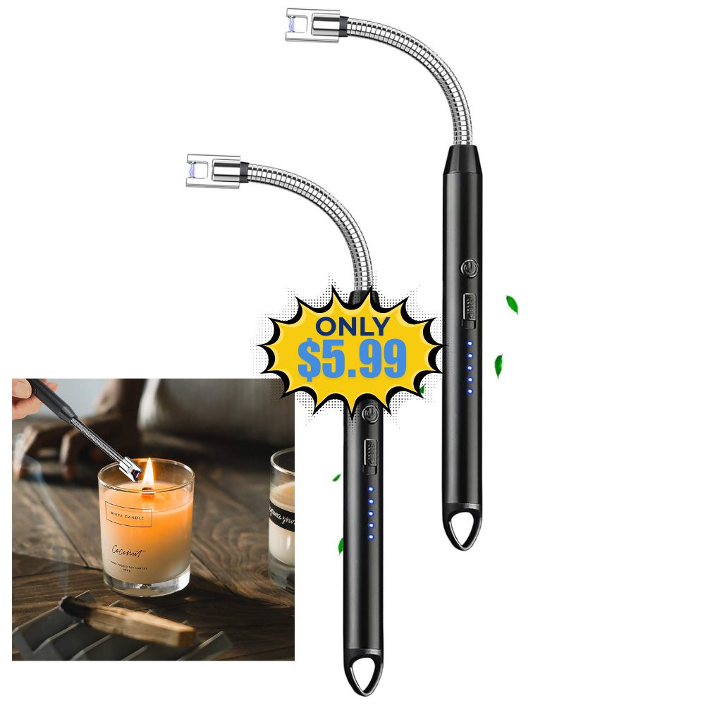2 Pack Electric Candle Lighter Sale: 40% Off