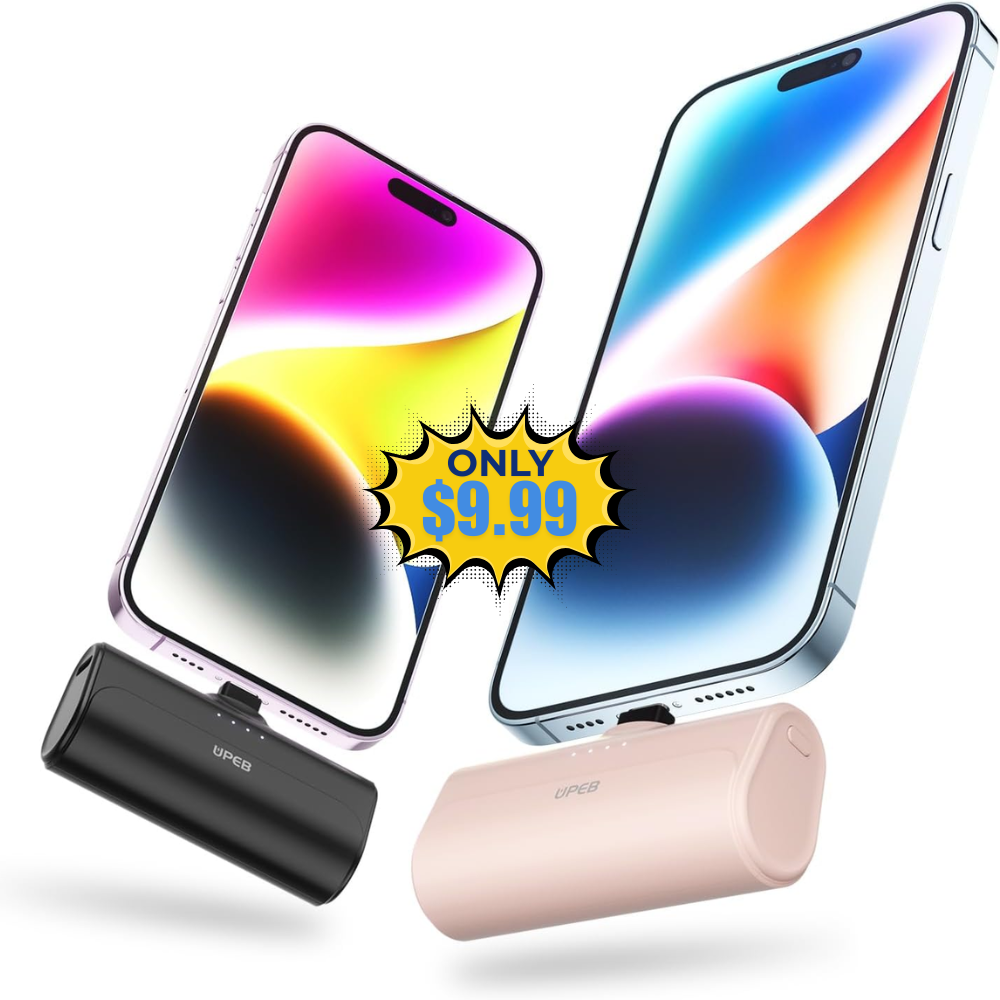 2 Packs Portable Phone Charger Deal: Save with Promo Code