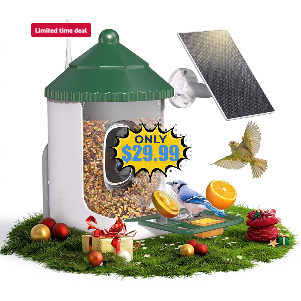 Smart Bird Feeder with Camera Deal: Save 24%