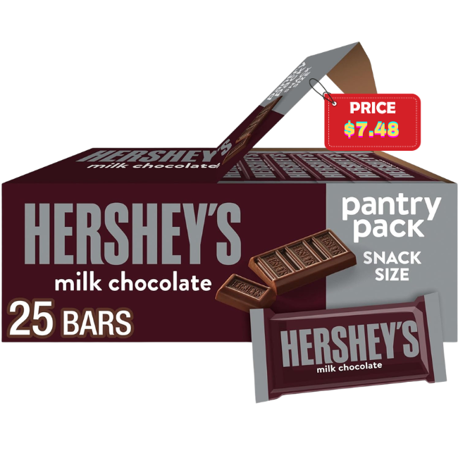 HERSHEY’S Milk Chocolate Bars Deal: 17% Off