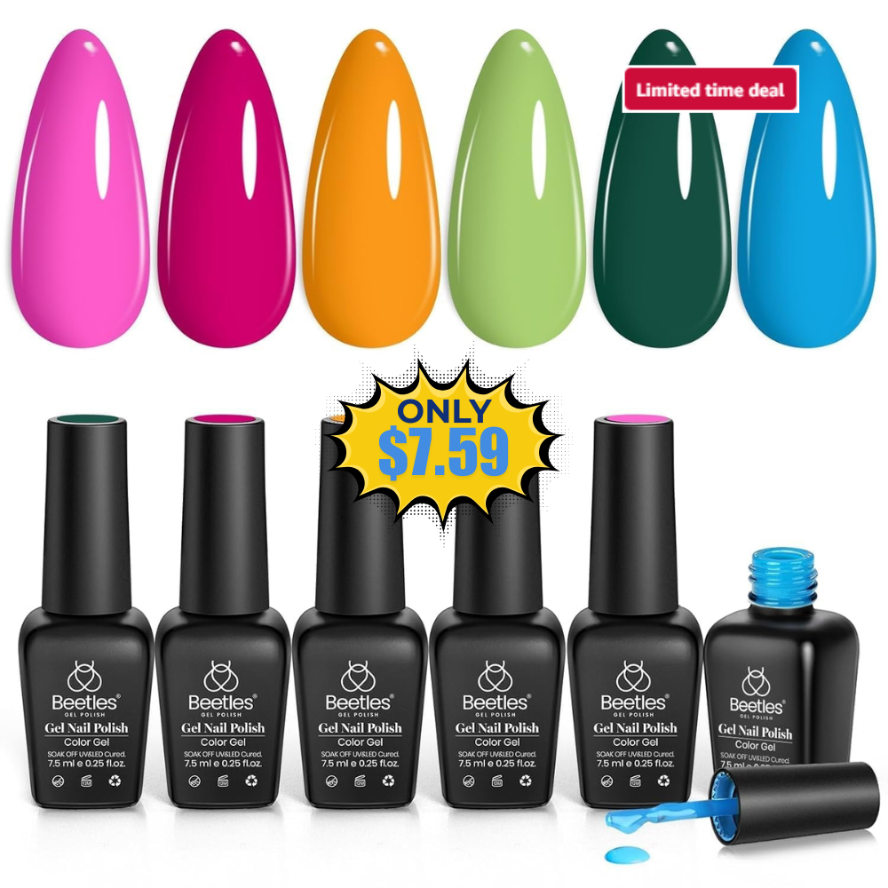 Beetles Spring Gel Polish Set Sale: Save 58% at SHOP HERE