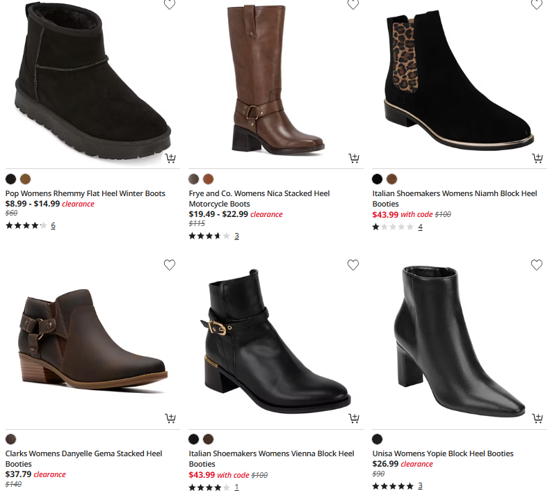 Women Boots Sale: Save at JCPenney