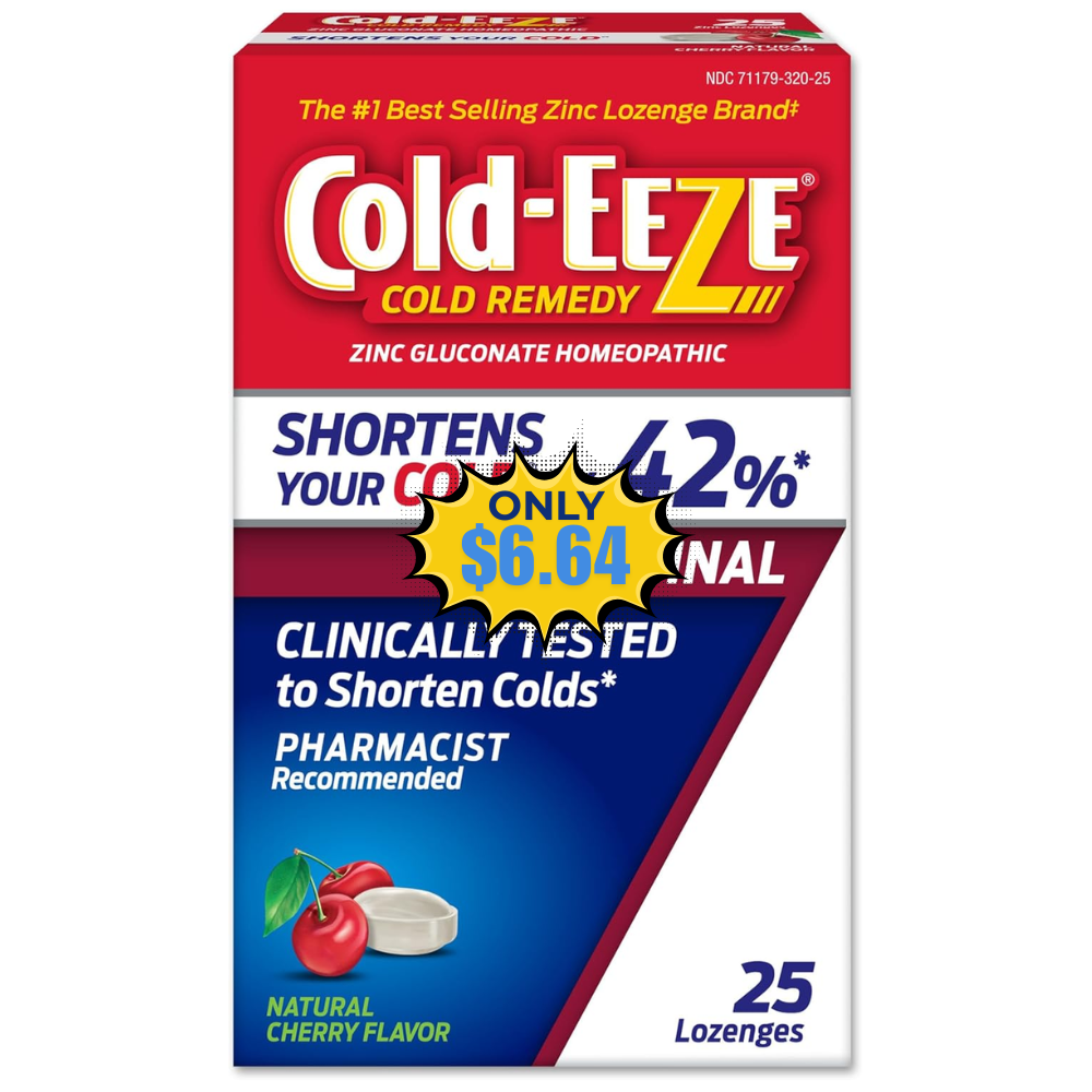 Cold-EEZE Lozenges Sale: 44% Off
