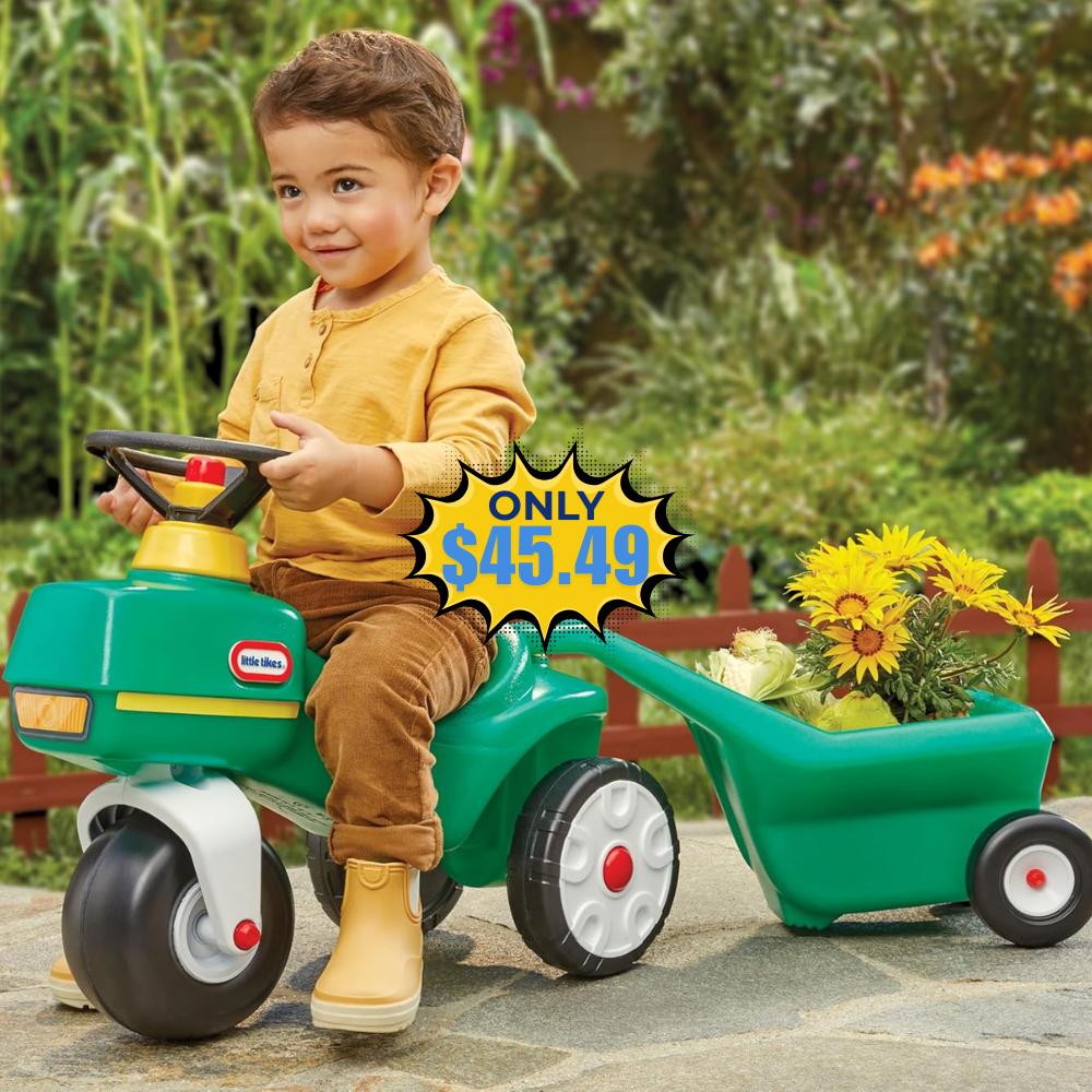 Little Tikes Tractor & Cart Deal: Save 30% Off