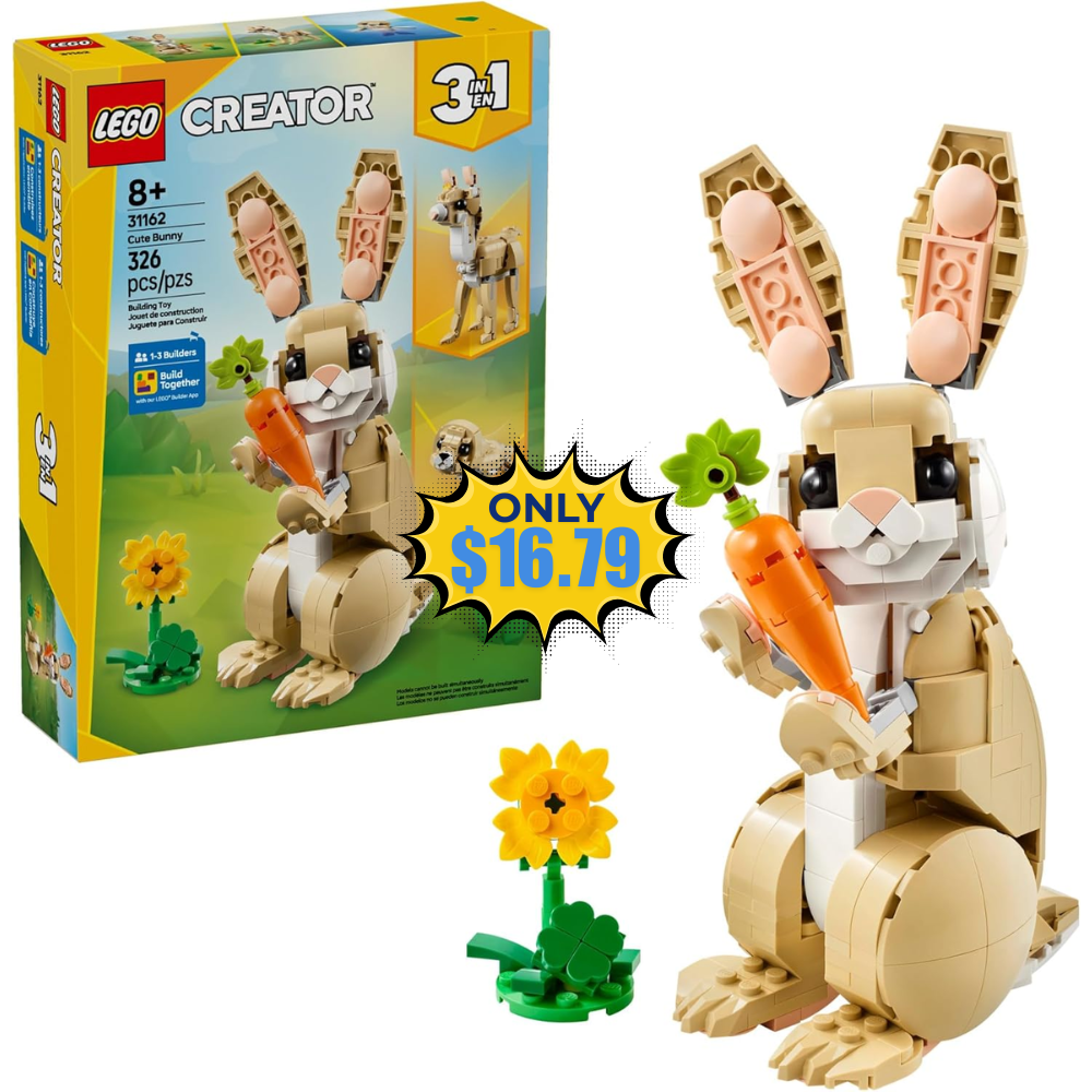 LEGO Creator Bunny Toy Sale: Save 16%