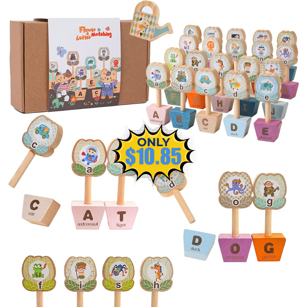 Montessori ABC Learning Toys Sale: 17% Off
