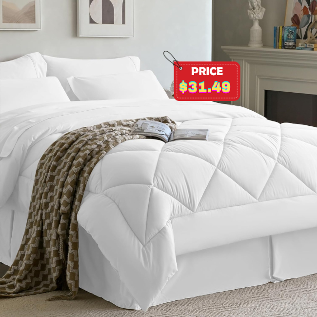 King Comforter Set Sale: 50% Off
