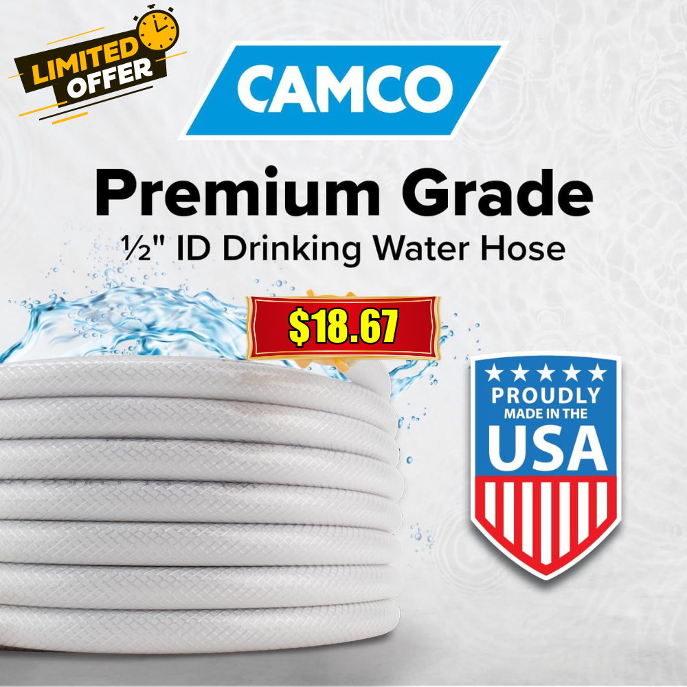 Camco TastePURE 50-Ft Water Hose Deal: Save at Camco