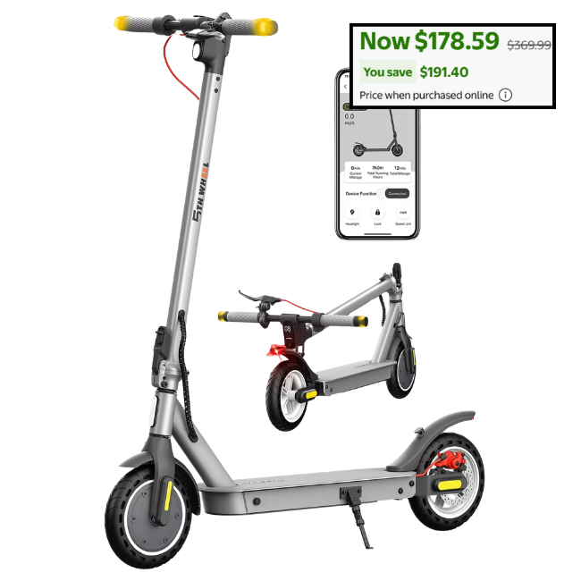 350W Electric Scooter Sale: Save $191.40 at Walmart