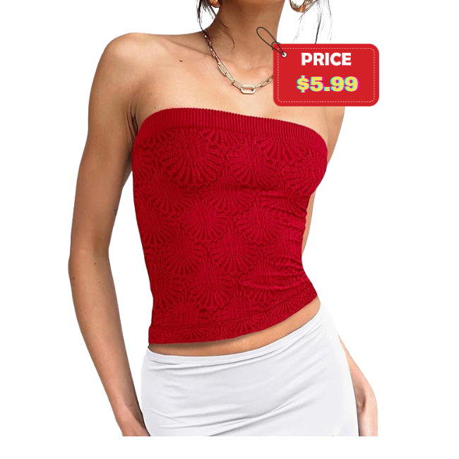 Tube Tops for Women Sale: 40% Off