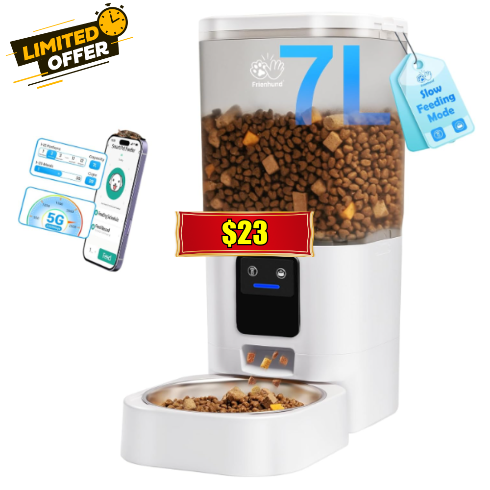 Automatic Cat Feeder Deal at Feeder