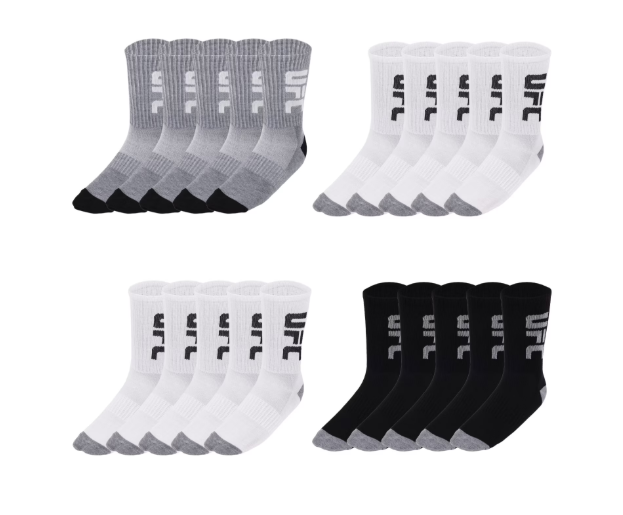 UFC Crew Socks Deal: $9.70 at Walmart, 50% Off