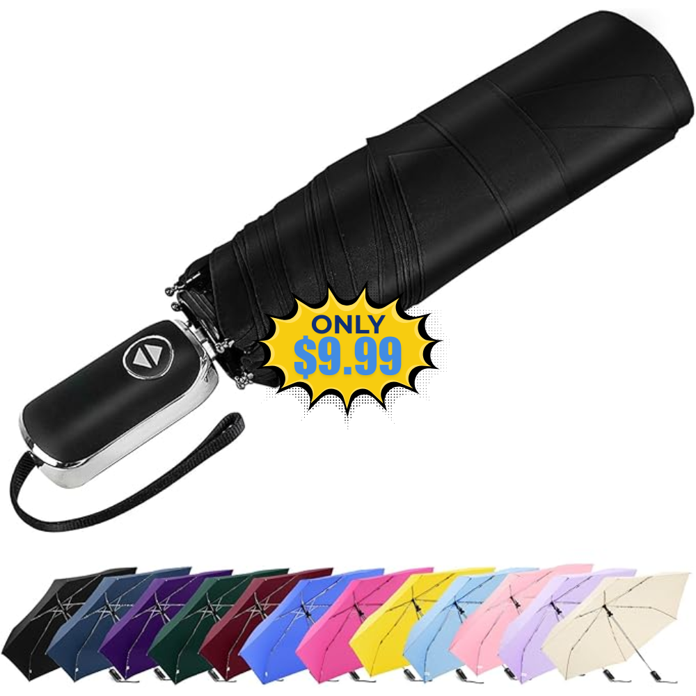 Lejorain Mini Automatic Compact Umbrella Promo: Save at Lejorain