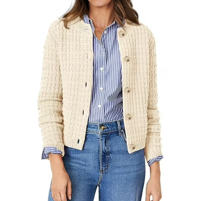 Women’s Cotton Knit Cardigan Sweater Deal: Save 45% at Walmart