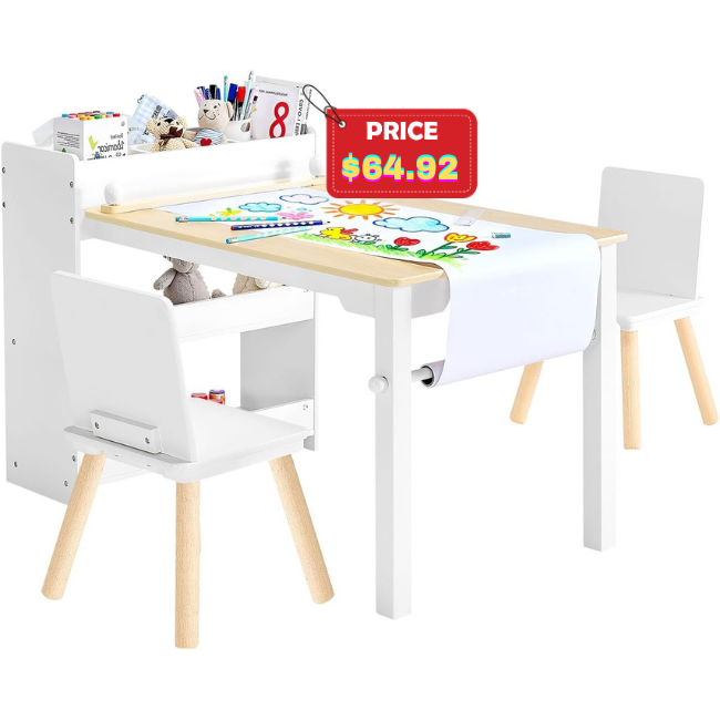 Kids Art Table Set 30% Off Deal