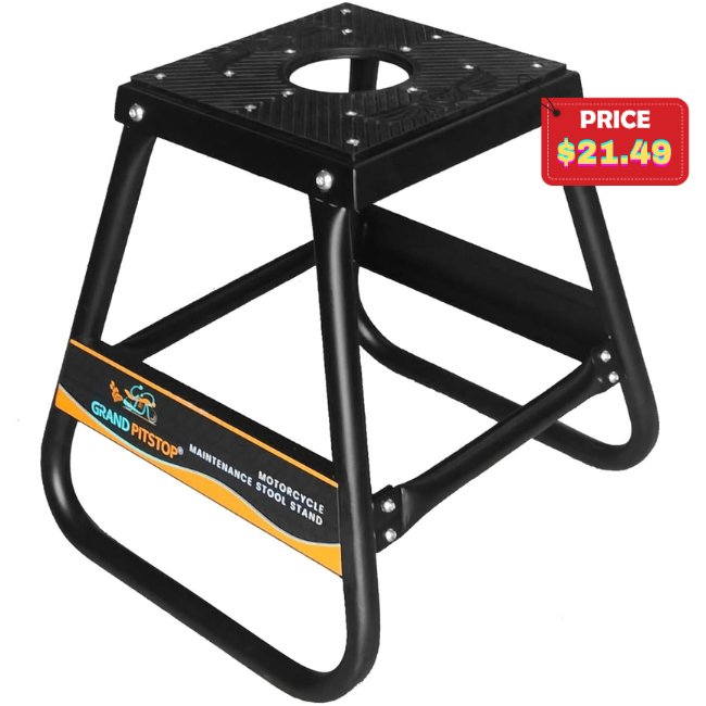Dirt Bike Stand Deal: Save 50% with Promo Code