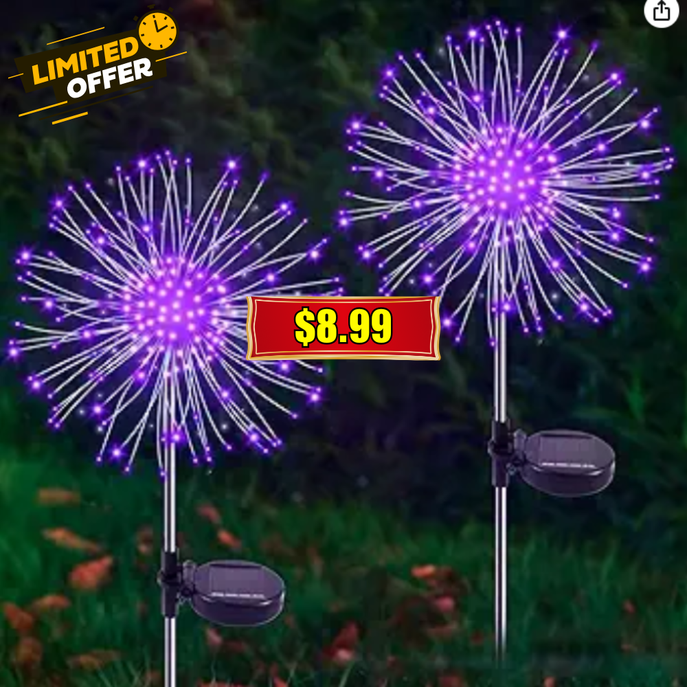 YaaFen Solar Garden Lights Deal: 50% Off