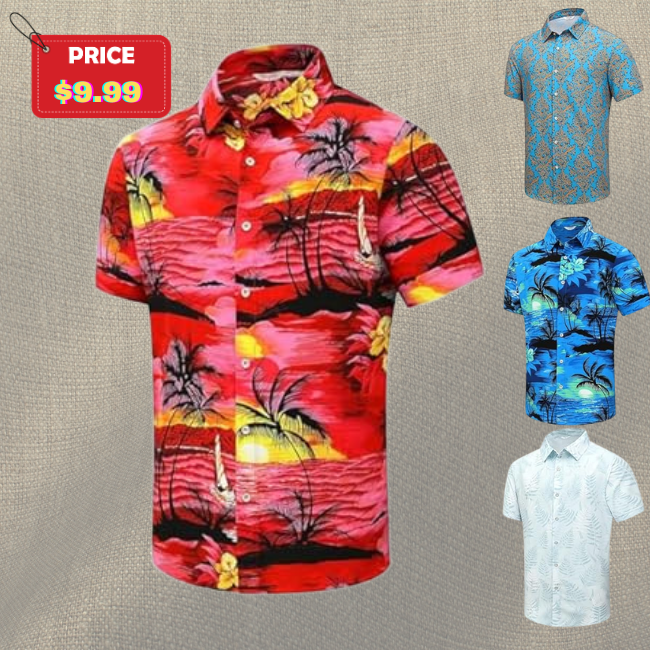 Hawaiian Shirt for Men 50% Off Deal