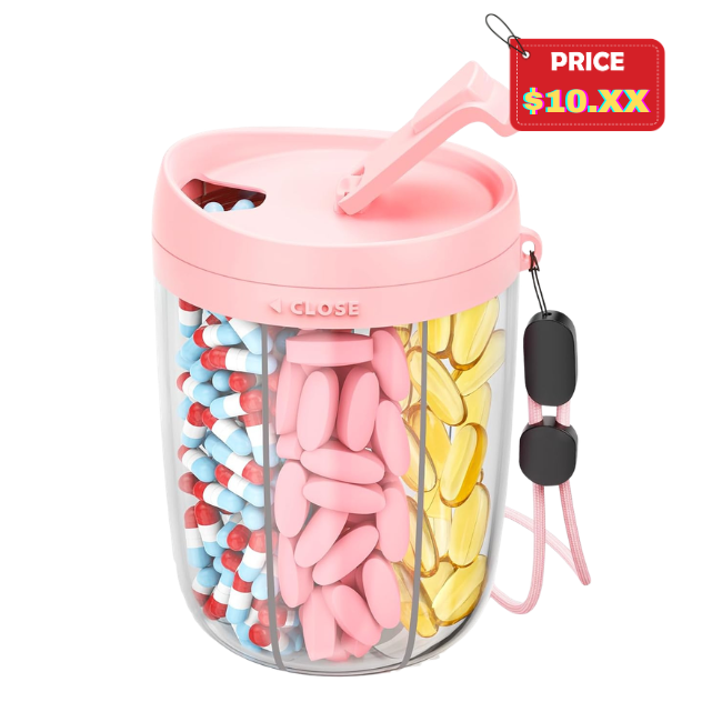 Large Pill Dispenser Deal: Save with Promo Code