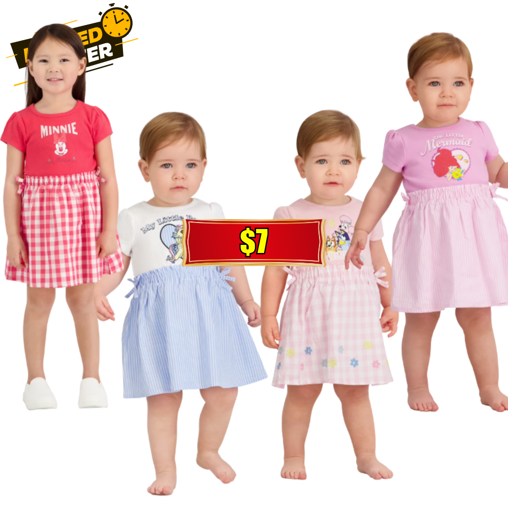 Woven Short Sleeve Dress Sale: $7 at Walmart