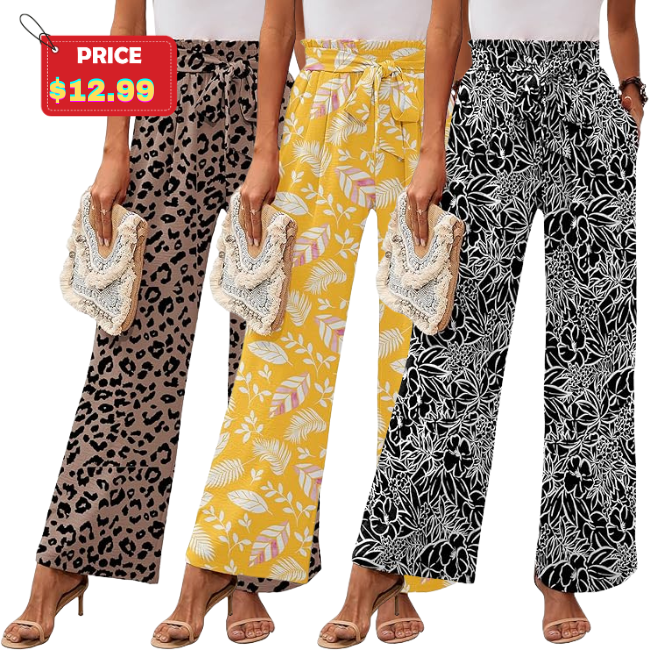 Women’s Wide Leg Lounge Pants Sale: 50% Off