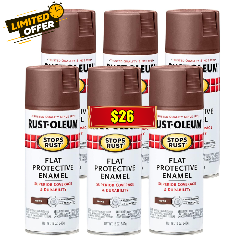 Stops Rust Spray Paint 6-Pack Deal: Save Without Coupon