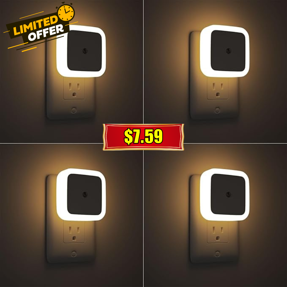 4 Pack Sujeet Night Light Deal: Save Without Coupon