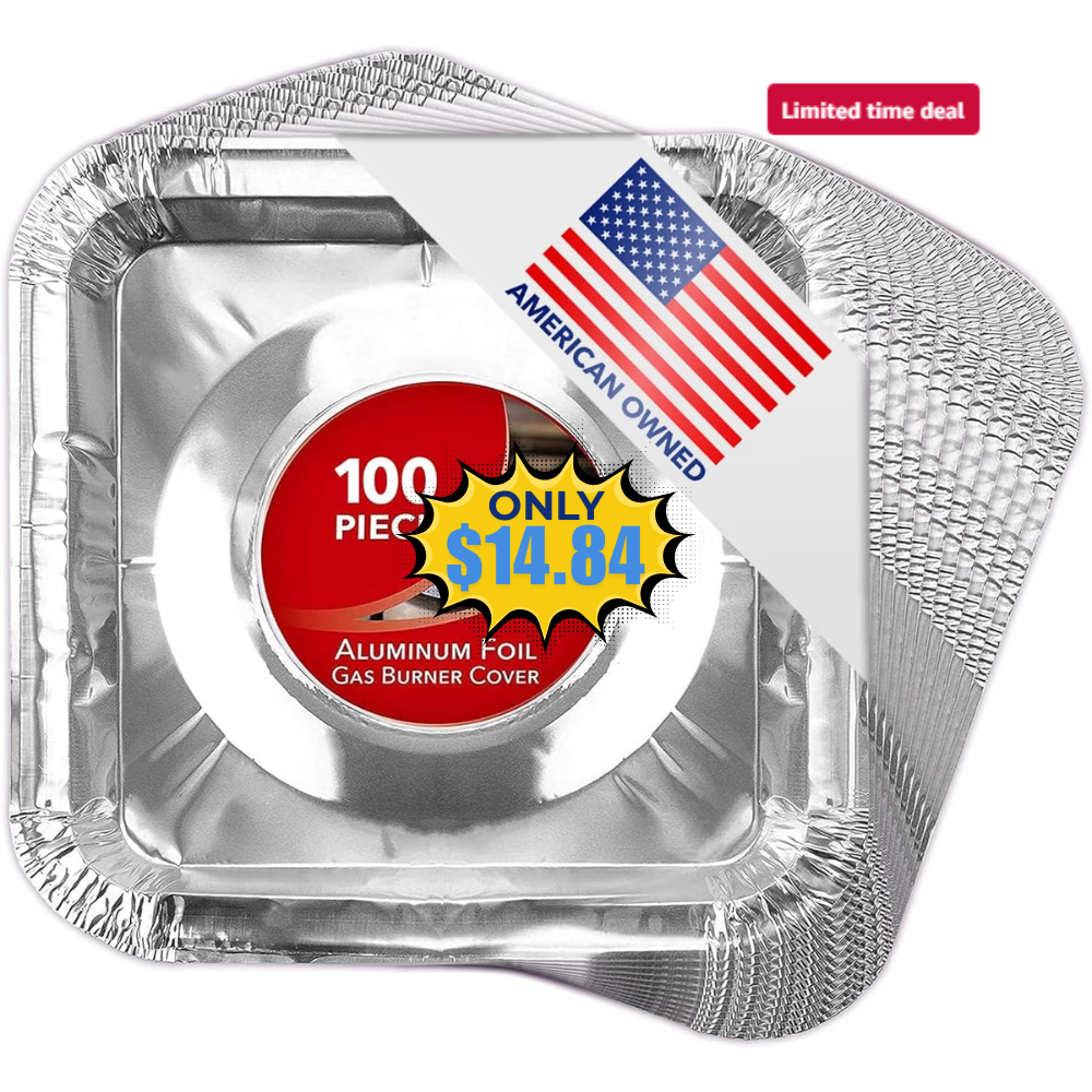 Disposable Gas Burner Liners Deal: Save 35%
