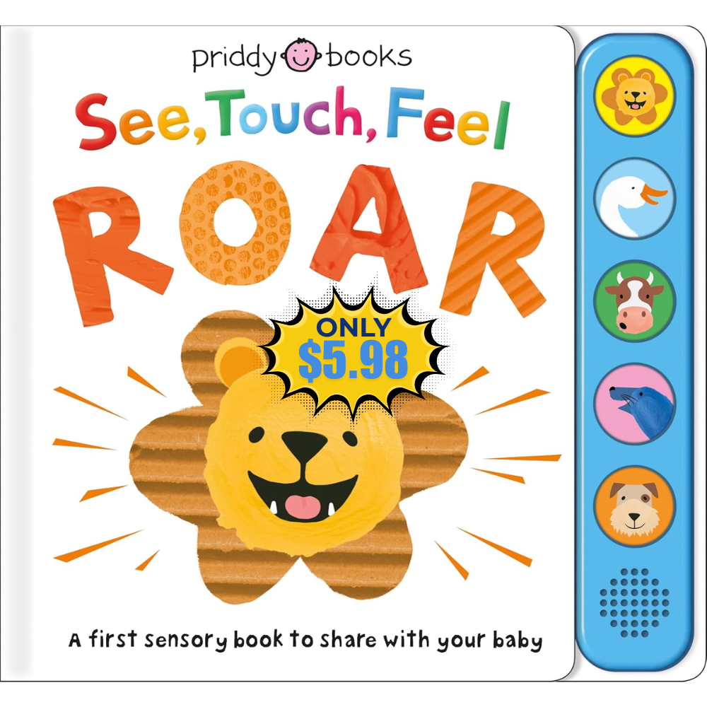See, Touch, Feel: Roar Book Sale: 60% Off