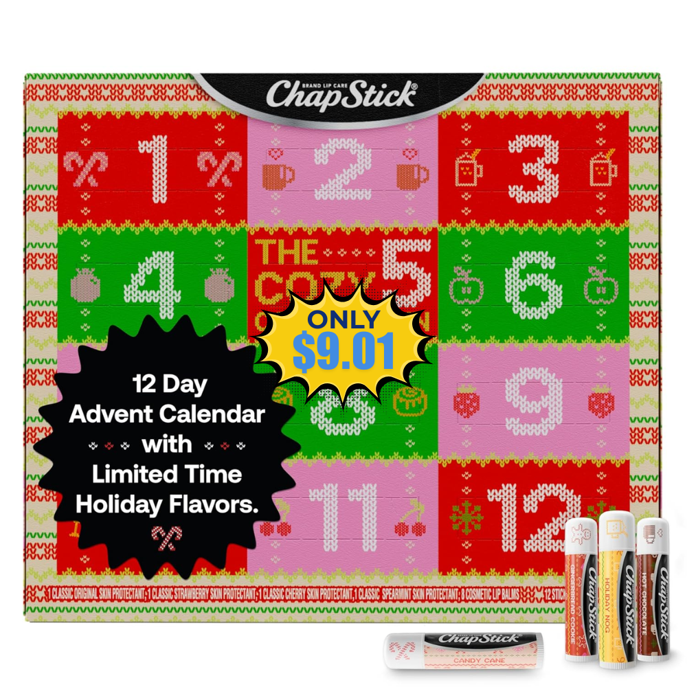 ChapStick Advent Calendar Deal: $1.06, 47% Off