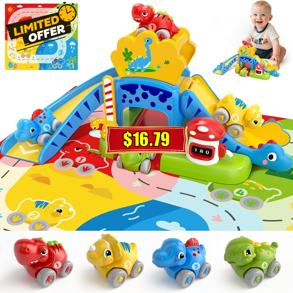 Educational Dinosaur Slide Set Deal: Save with Promo Code