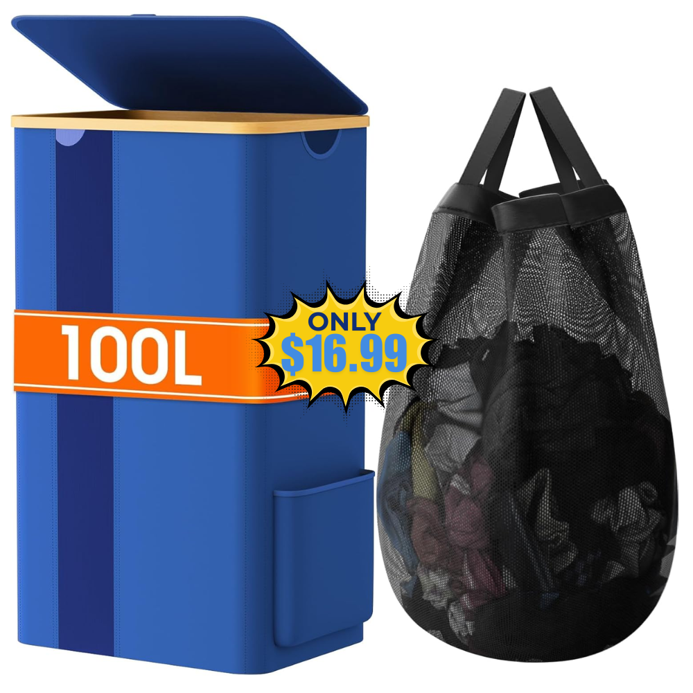 Laundry Basket Clothes Hamper Sale: Save 32%