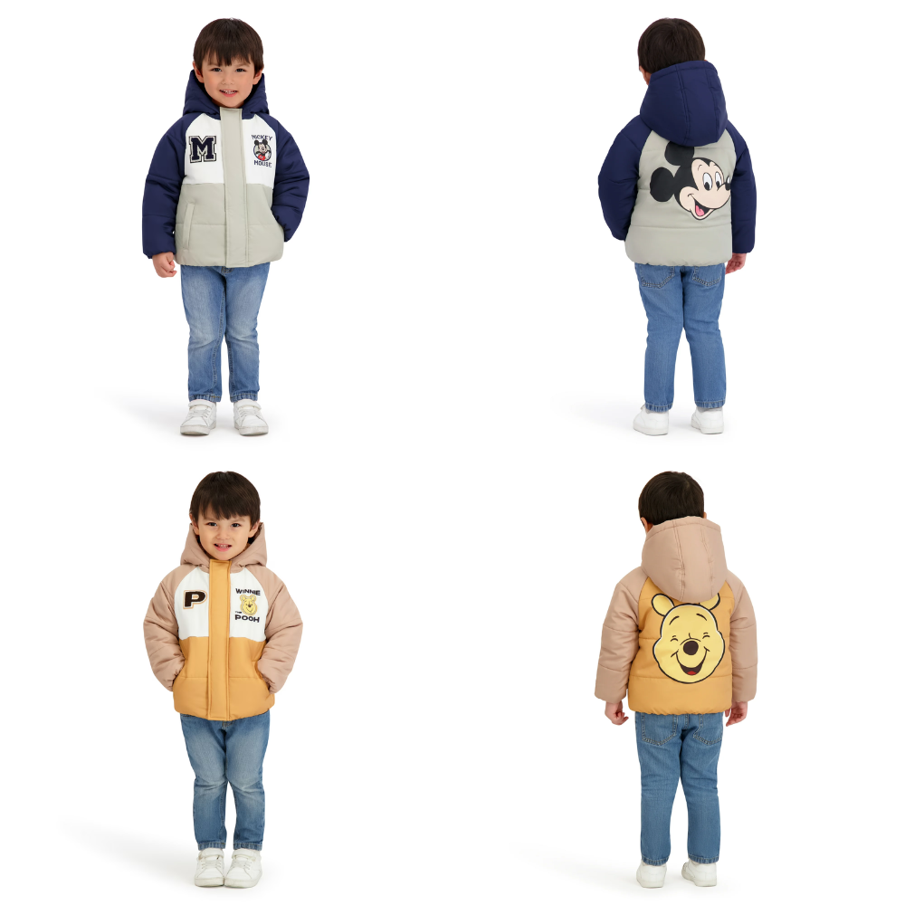 Character Puffer Jacket Deal: $11.20 at Walmart