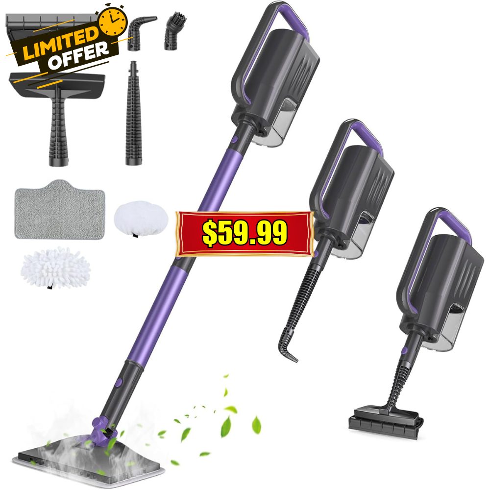 Steam Cleaner Deal: 400ML Water Tank with Promo Code