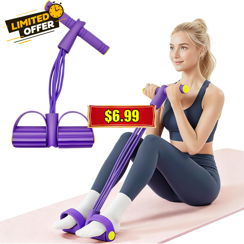 Multifunctional Pedal Resistance Band Deal: Save with Promo Code