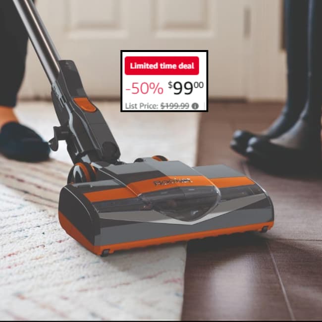 Corded Bagless Vacuum Sale: Save 50% Instantly