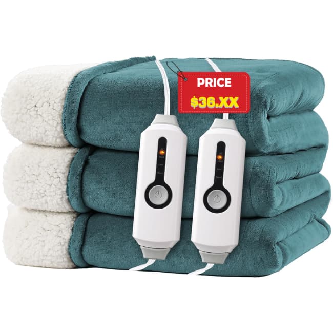 Electric Heated Blanket Queen Size Deal: Save with Coupon