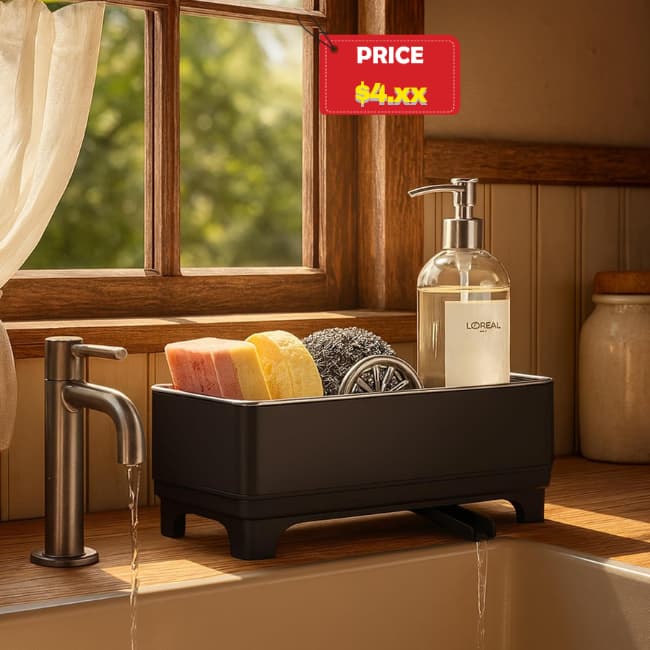 Sponge Holder Deal: Save 50% on Kitchen Sink Accessory