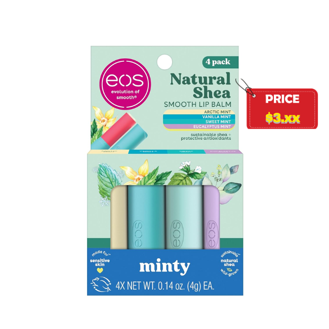 4 Pack Lip Balm Deal: 25% Off with Free Coupon