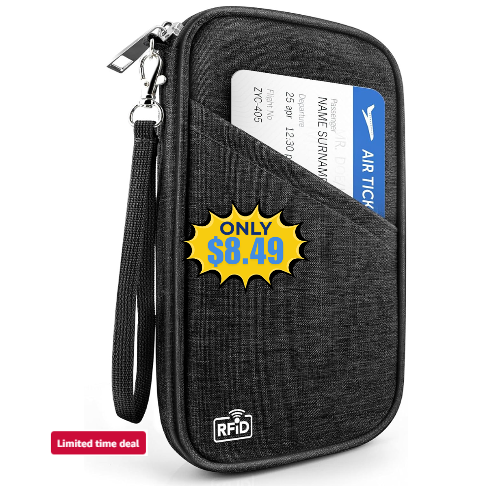 Travel Document Organizer Deal: Save 29% without Coupon at SHOP HERE