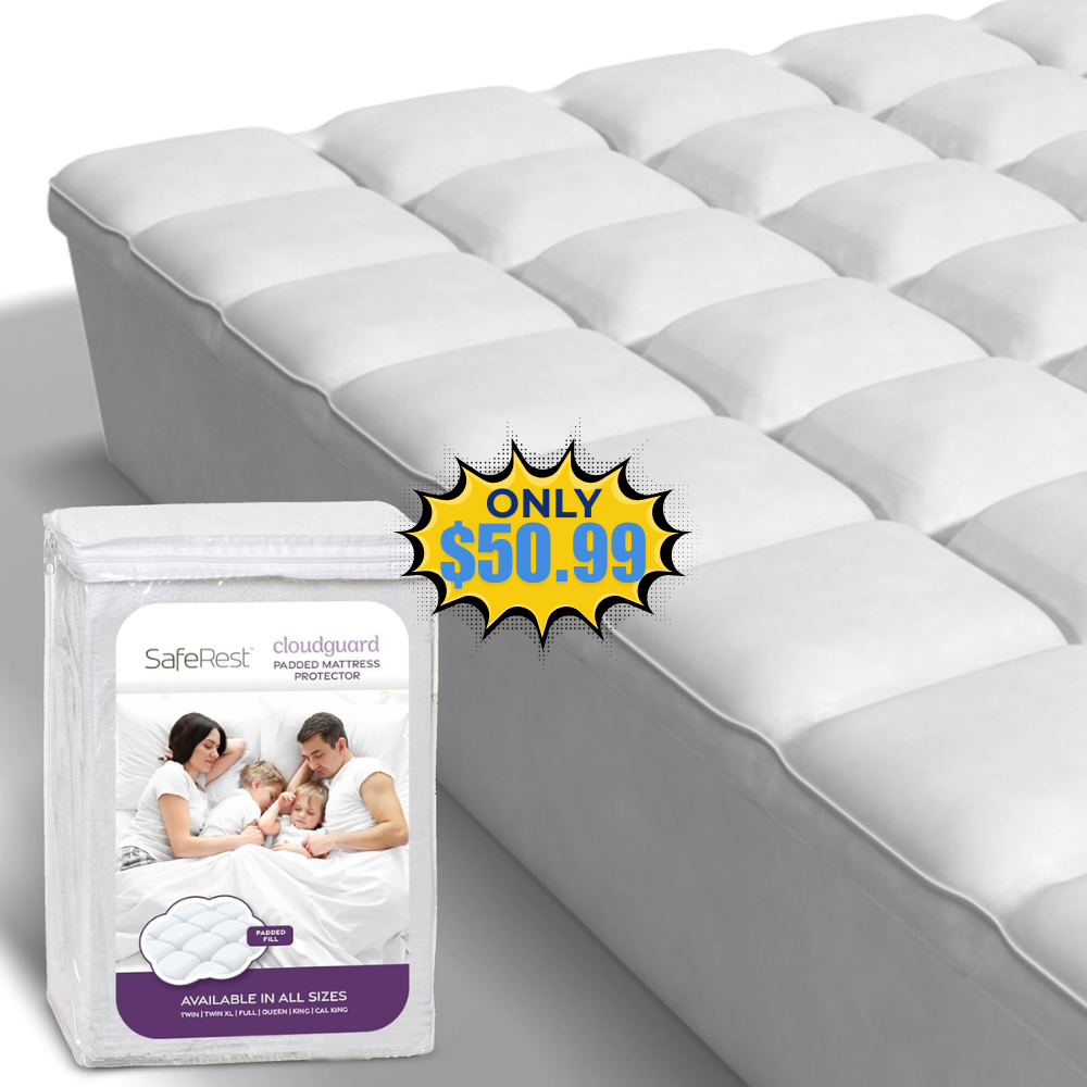 Full Size Hybrid Mattress Protector Deal: $34 at Store