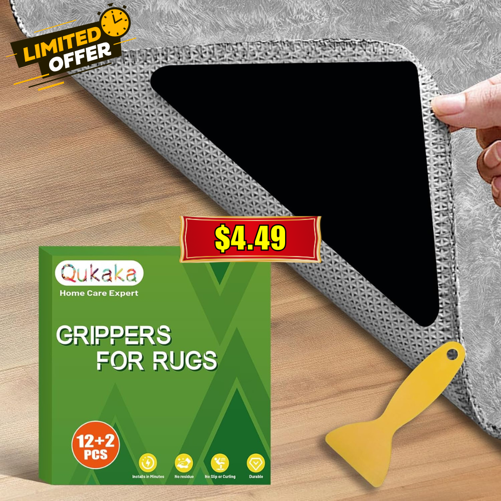 12+2PCS Non Skid Rug Backing