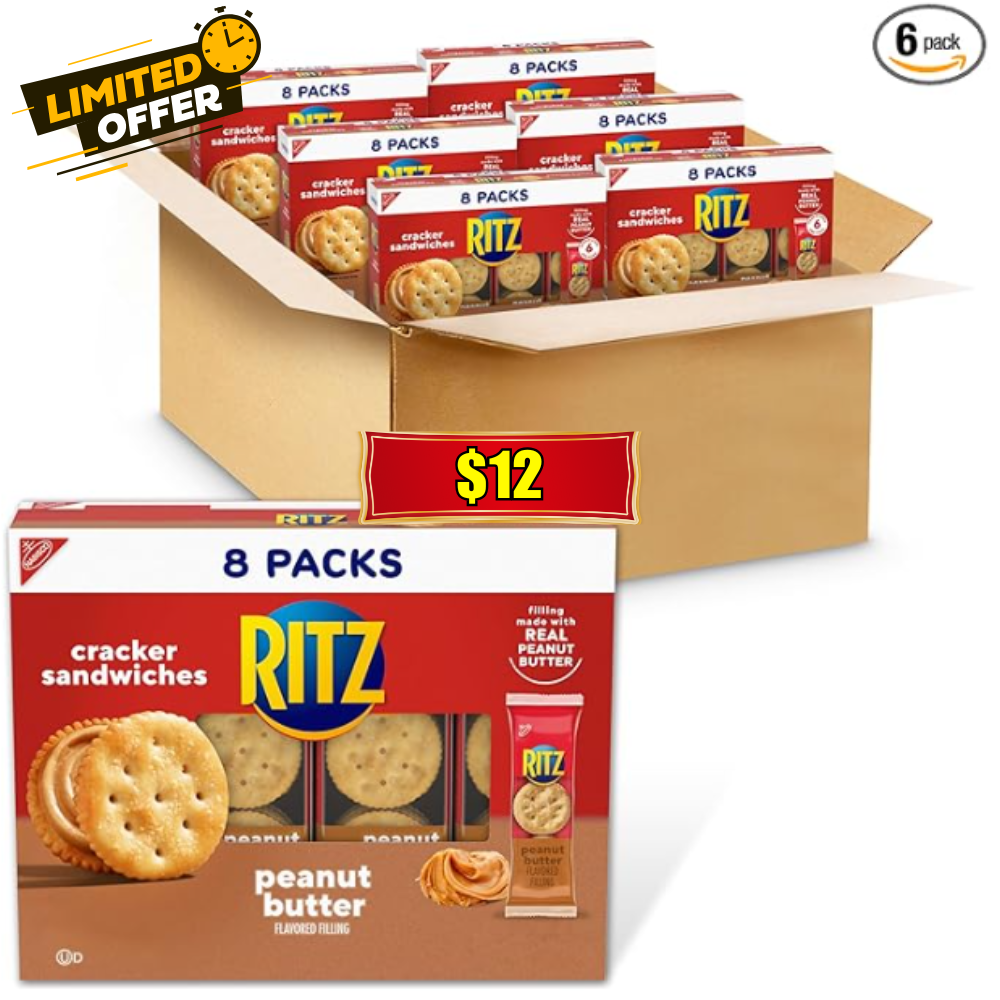 RITZ Peanut Butter Crackers Deal: Save with Coupon