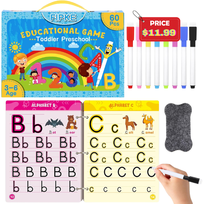 Preschool Handwriting Practice Book Sale: 50% Off