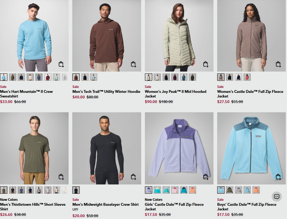 Columbia Essential Gear Sale: Save Big at Columbia